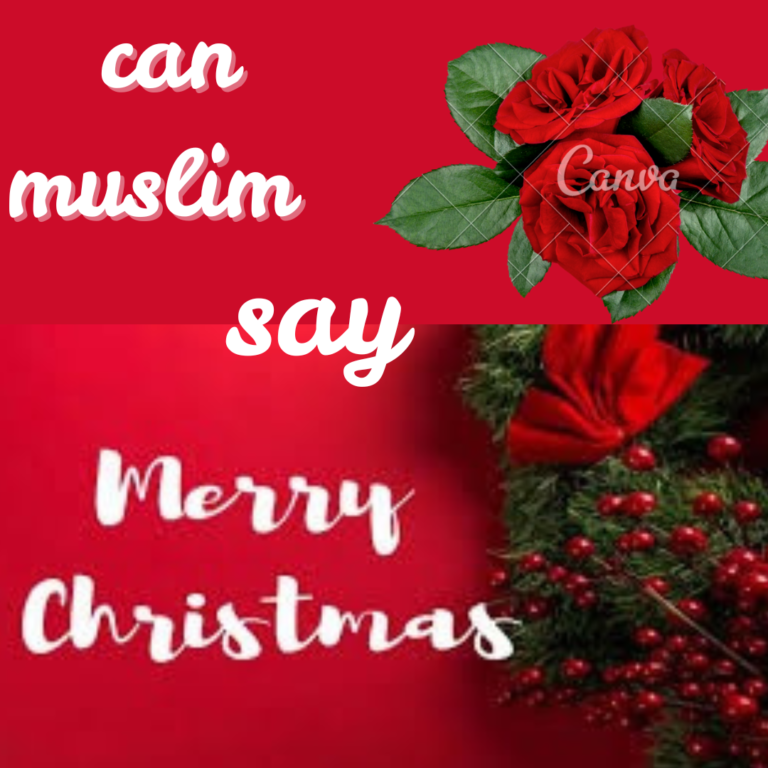 can muslim say merry christmas